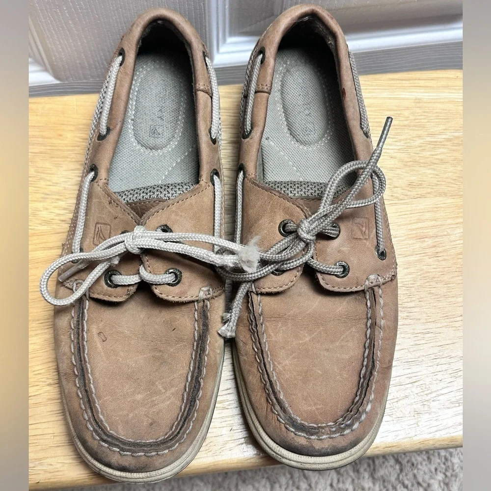 Women’s Sperry Topsider Bluefish 2 Eye size 7 - Picture 1 of 9